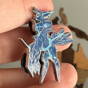 Pokemon TCG Premium Collection Blue Dialga Enamel Collector's Pin